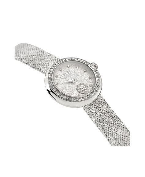 versus by versace women's stainless steel 28mm|Versus by Versace Women's Lea Petite Silver.